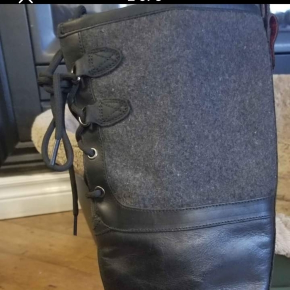 UGG Leather and Wool Boots - Picture 5 of 8